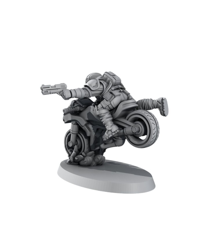 Black Rivet Crew Redliner - B | Forge Path Miniatures | Postapocalyptic Warbands | Terrainandminis