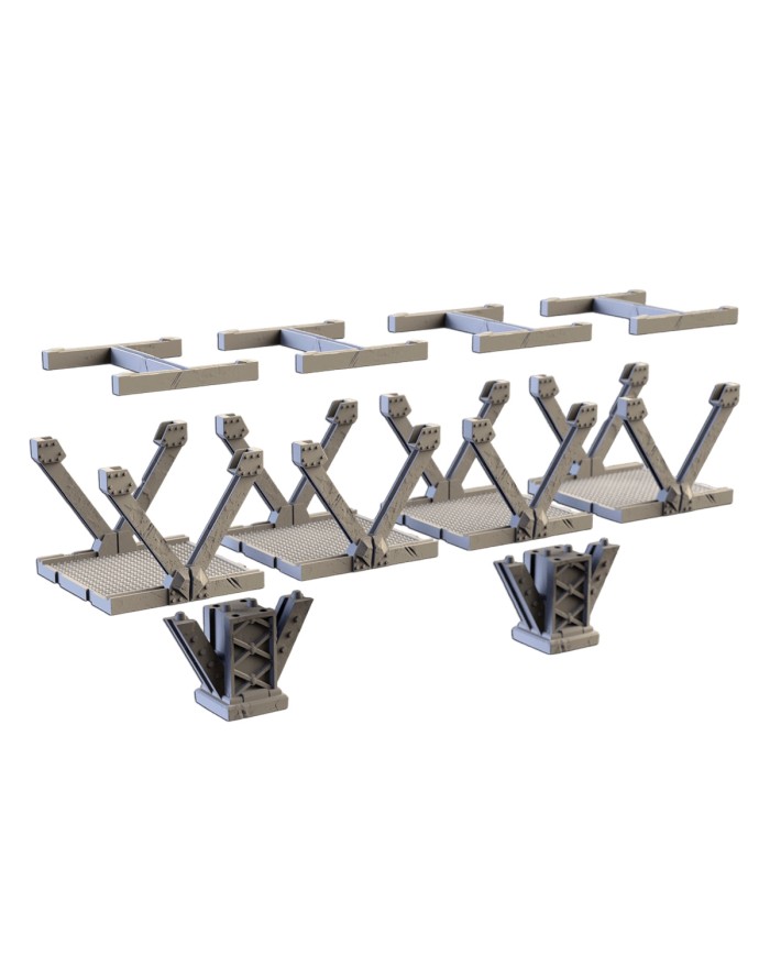 Large Metallic Bridge|Txarli Factory|Bridge Terrain