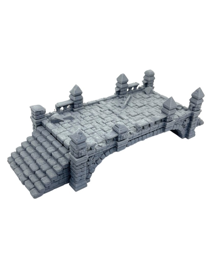 Puente de Piedra de Hexengarde en Ruinas|Tired World Studio|Escenografía de Puentes