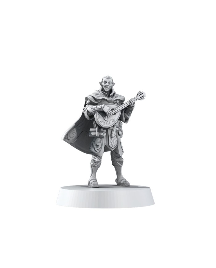 Bardo Elfo de Willowbrook - C|Forge Path Miniatures|Bardos
