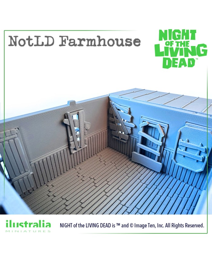 Granja de La Noche de los Muertos Vivientes|Ilustralia|Casas del Terror