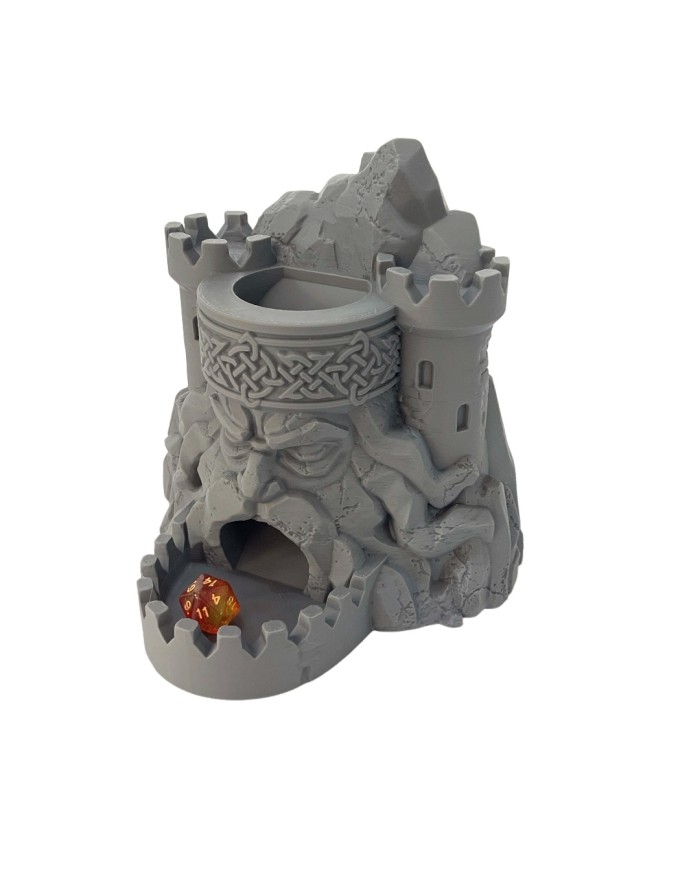 Torre de Dados del Bastión Enano|Fantasy 3D Tabletop|Torres de Dados de Fantasía