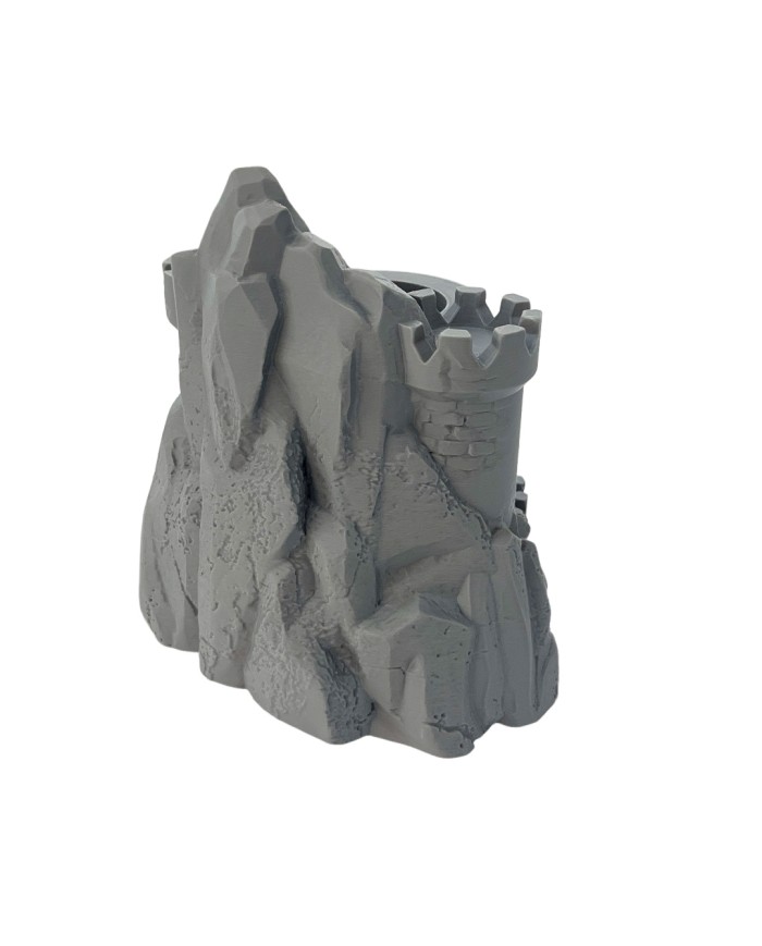 Torre de Dados del Bastión Enano|Fantasy 3D Tabletop|Torres de Dados de Fantasía