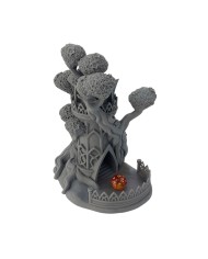 Torre de Dados de los Altos Elfos|Fantasy 3D Tabletop|Torres de Dados de Fantasía