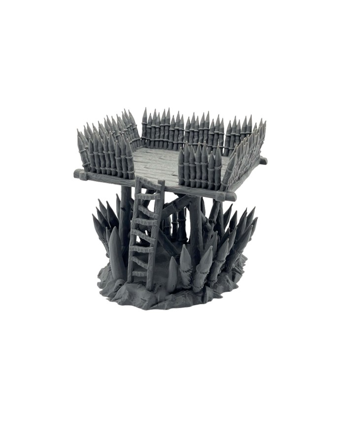 Orc Settlement - Watchtower - A|Mujja's Forge|Fantasy Terrain