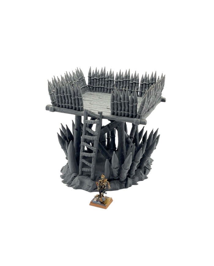 Orc Settlement - Watchtower - A|Mujja's Forge|Fantasy Terrain