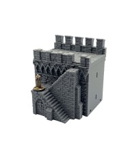 Hexengarde Stairs Wall|Tired World Studio|Wall Terrain