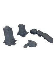 Ruinas de Templo Egipcio Desmontable - B|Txarli Factory|Ruinas Egipcias