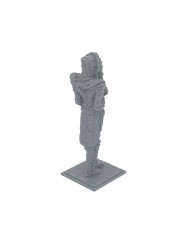 Estatua Egipcia De Pie|Laser Terrain|Monumentos Egipcios