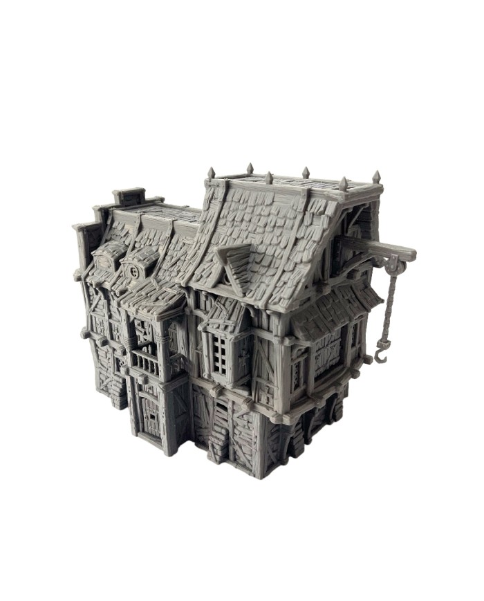 Warehouse 51 Building of Hexengarde City|Tired World Studio|Mordheim Terrain