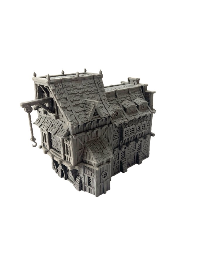 Warehouse 51 Building of Hexengarde City|Tired World Studio|Mordheim Terrain