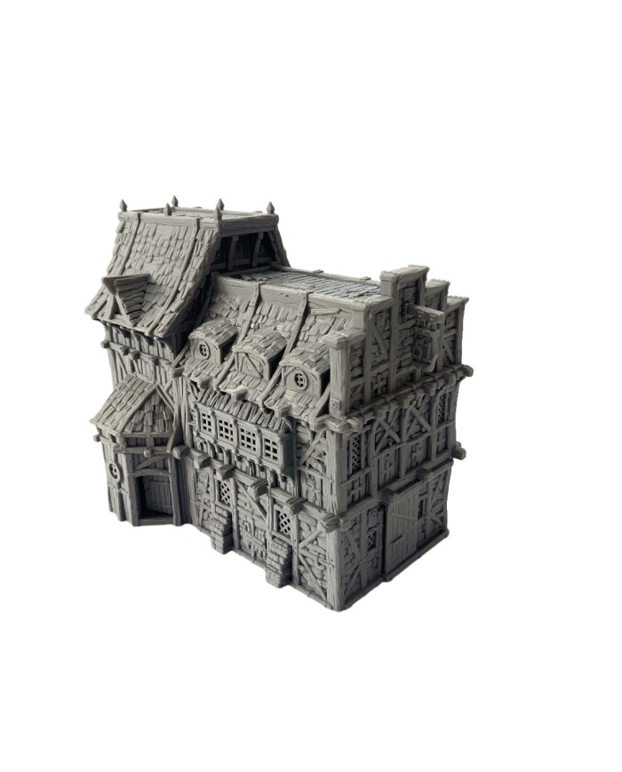 Edificio del Almacén 51 de Hexengarde|Tired World Studio|Escenografia Mordheim