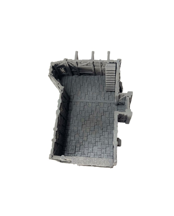 Edificio del Almacén 51 de Hexengarde|Tired World Studio|Escenografia Mordheim
