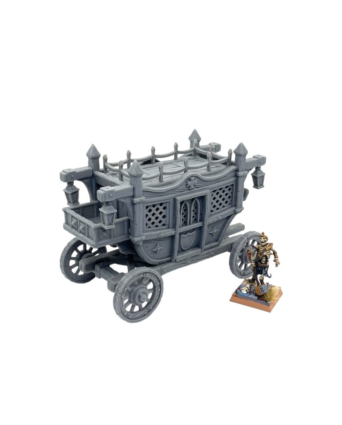 Carruaje de Hexengarde|Tired World Studio|Escenografia Mordheim