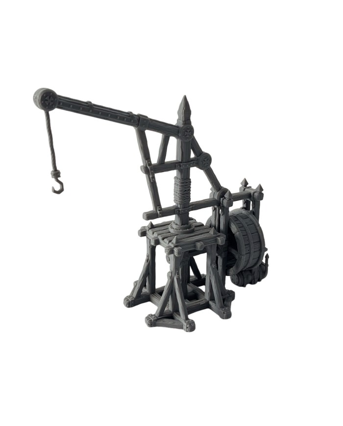 Dock Crane of Hexengarde City|Tired World Studio|Mordheim Terrain