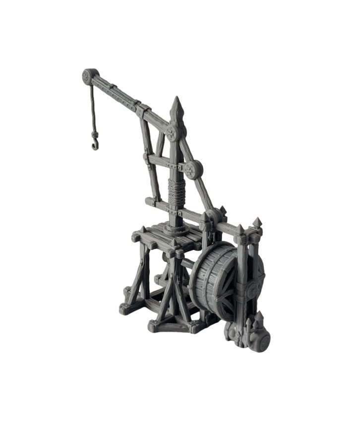 Dock Crane of Hexengarde City|Tired World Studio|Mordheim Terrain