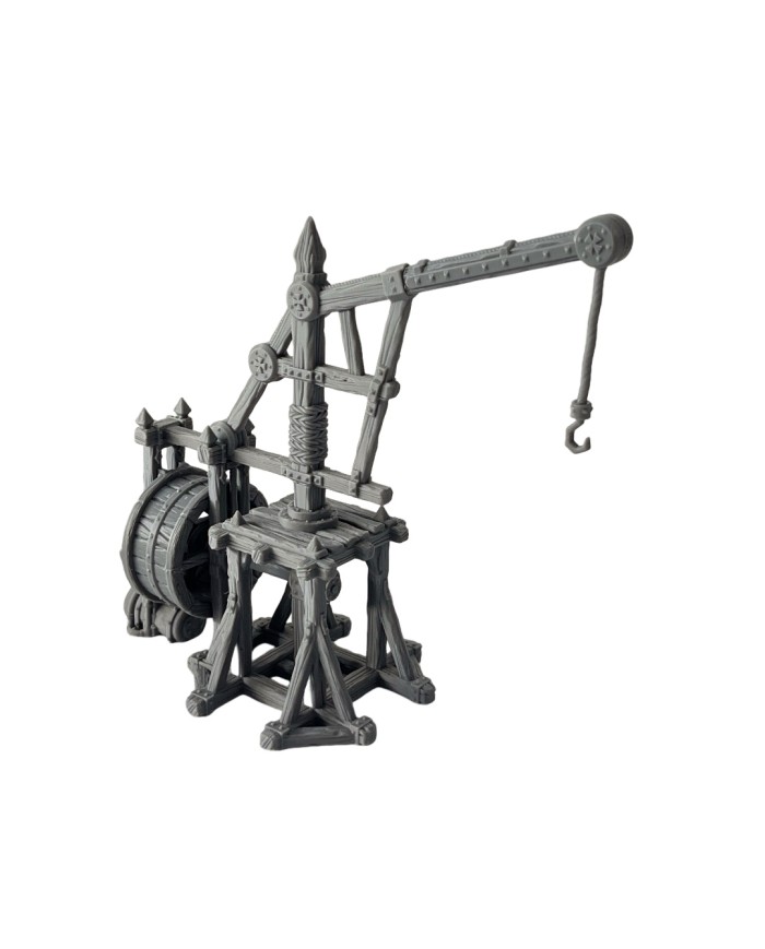 Dock Crane of Hexengarde City|Tired World Studio|Mordheim Terrain