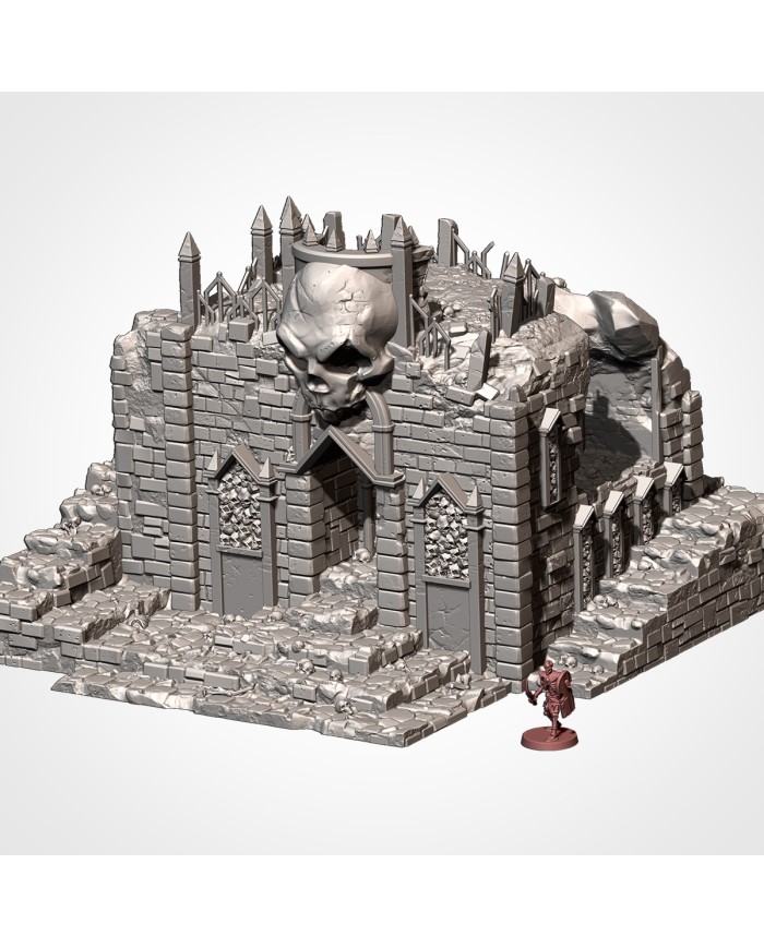 Gran Mausoleo Maldito|Txarli Factory|Escenografía de Cementerio