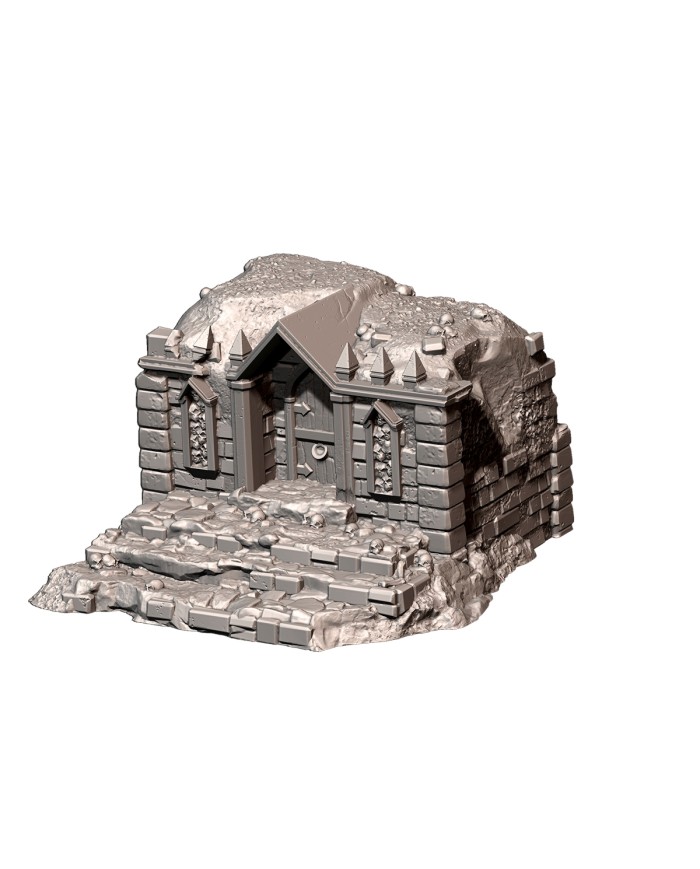 The Small Cursed Mausoleum|Txarli Factory|Graveyard Terrain