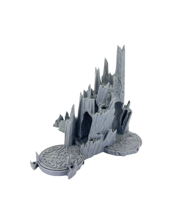Ice Cave with Magic Circle|Sawant3D|Frozen Terrain