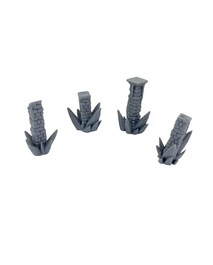 Frosty Pillars (x4)|Sync Ratio Systems|Frozen Terrain