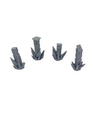 Frosty Pillars (x4)|Sync Ratio Systems|Frozen Terrain