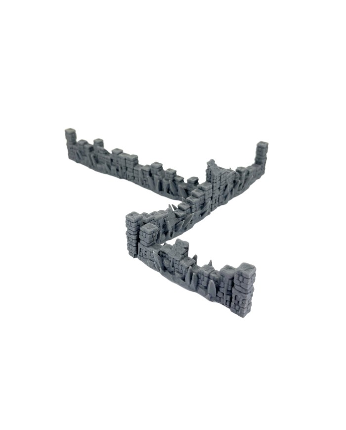 Modular Frosty Stone Fence|Sync Ratio Systems|Frozen Terrain