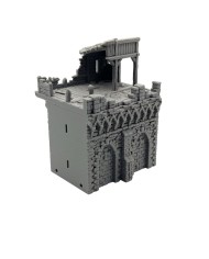 Hexengarde Damaged Hoarding Wall|Tired World Studio|Wall Terrain
