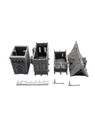 Hexengarde Tall Building on the Wall|Tired World Studio|Wall Terrain