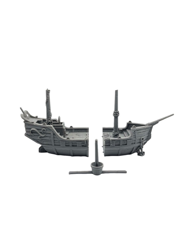 Barco Mediano|Txarli Factory|Barcos para Wargames y Rol