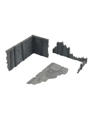 Inverted Orc L-Shaped Ruins A - Pariah Nexus Compatible|Fabricator's Lair|Kill Zone Terrain
