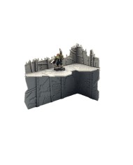 Inverted Orc L-Shaped Ruins B - Pariah Nexus Compatible|Fabricator's Lair|Kill Zone Terrain