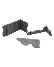 Inverted Orc L-Shaped Ruins B - Pariah Nexus Compatible|Fabricator's Lair|Kill Zone Terrain
