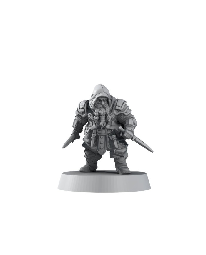 Pícaro Enano de Willowbrook - A|Forge Path Miniatures|Pícaros