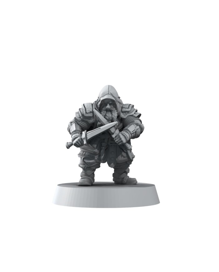 Pícaro Enano de Willowbrook - B|Forge Path Miniatures|Pícaros