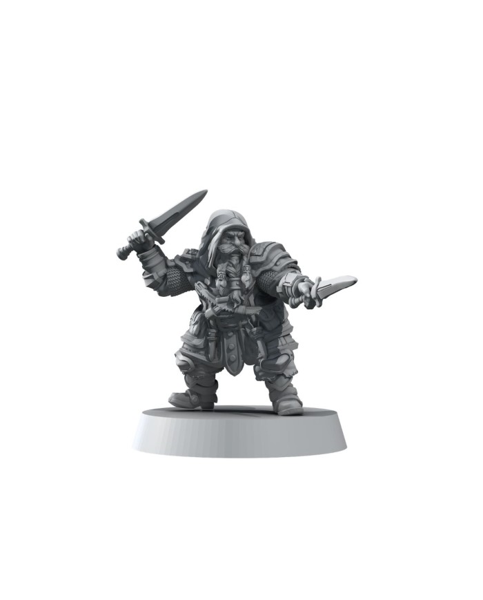 Pícaro Enano de Willowbrook - C|Forge Path Miniatures|Pícaros