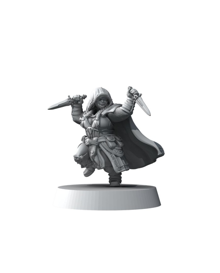Female Dwarf Rogue of Willowbrook - C|Forge Path Miniatures|Rogues