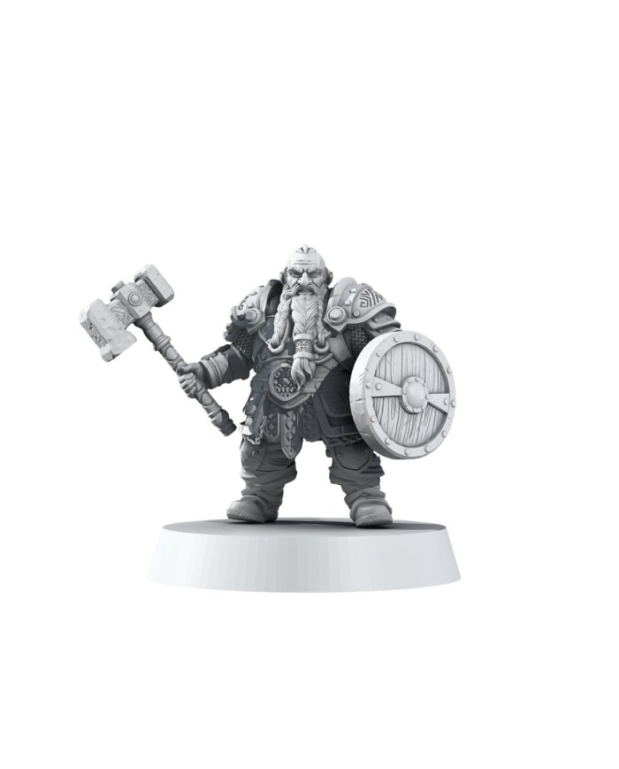 Guerrero Enano de Willowbrook - A|Forge Path Miniatures|Guerreros