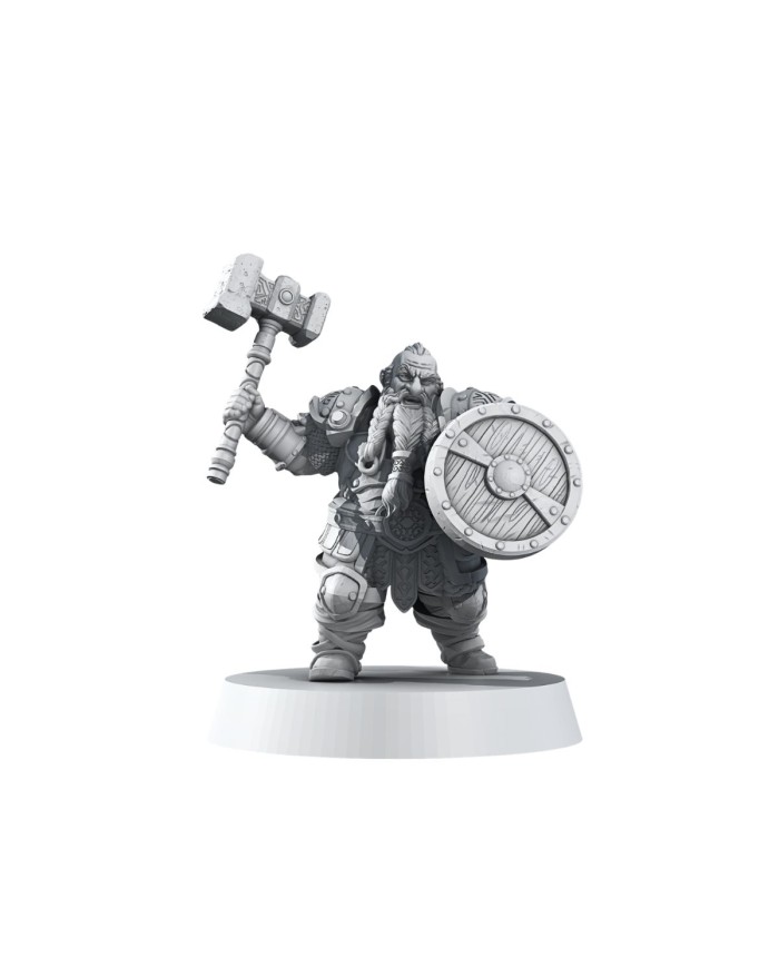 Guerrero Enano de Willowbrook - B|Forge Path Miniatures|Guerreros