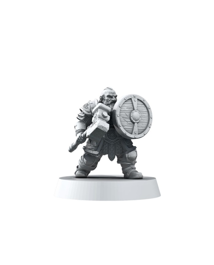 Guerrero Enano de Willowbrook - C|Forge Path Miniatures|Guerreros