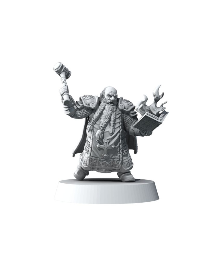 Dwarf Cleric of Willowbrook - B|Forge Path Miniatures|Clerics