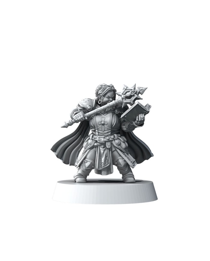 Female Dwarf Cleric of Willowbrook - C|Forge Path Miniatures|Clerics