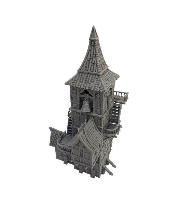Bell Tower of Hexengarde City | Tired World Studio | Mordheim Terrain