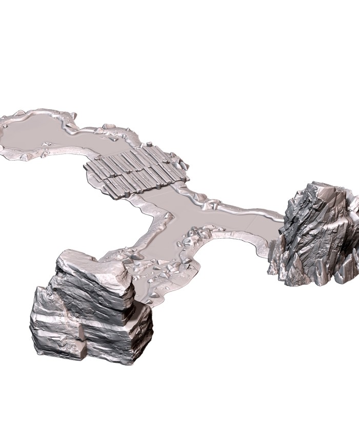 Modular River Fork | Txarli Factory | Lake and River Terrain
