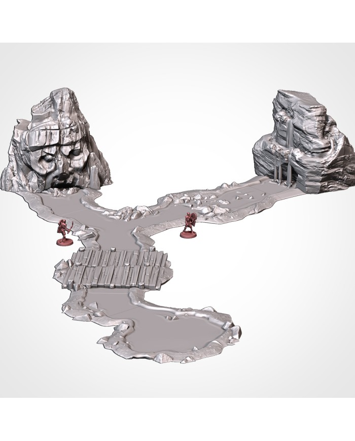 Modular River Fork | Txarli Factory | Lake and River Terrain