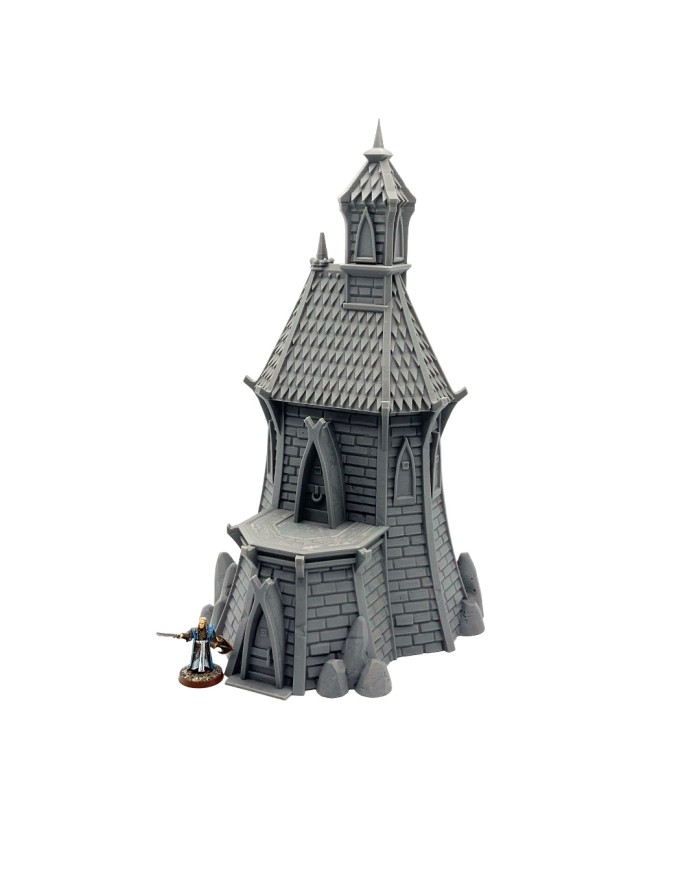 Torre Élfica del Mago | Txarli Factory | Escenografia de Altos Elfos