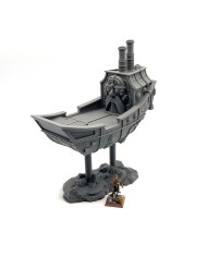 Zilvren Skyhold Cargo Barge | Tired World Studio | Zilvren Skyhold Terrain