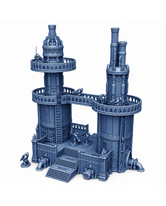 Grimdark Refinery - Set A | Forbidden Prints | Forbidden Prints