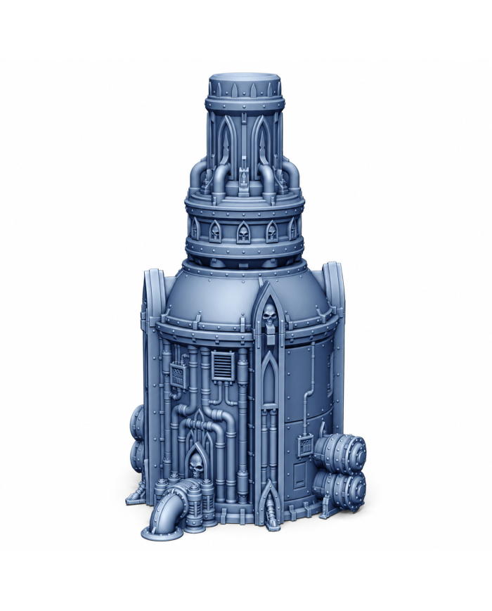 Grimdark Refinery - Set C | Forbidden Prints | Grimdark Industrial