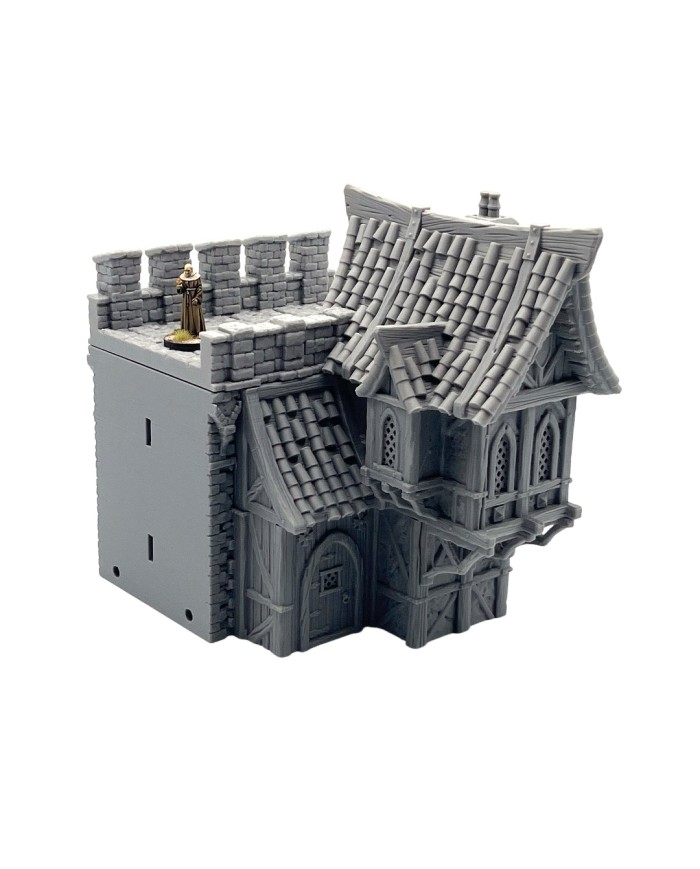 Hexengarde City Watch Office | Tired World Studio | Wall Terrain